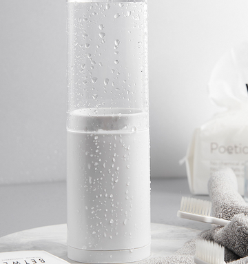 Tasse de lavage portable simple boîte de rangement de brosse à dents de voyage tasse de rince-bouche ensemble de lavage debou